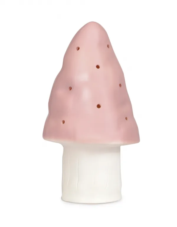 Lampe veilleuse champignon "Petit Vintage pink"
