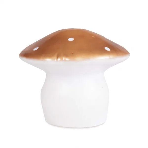 Lampe veilleuse champignon "Moyen cuivre"