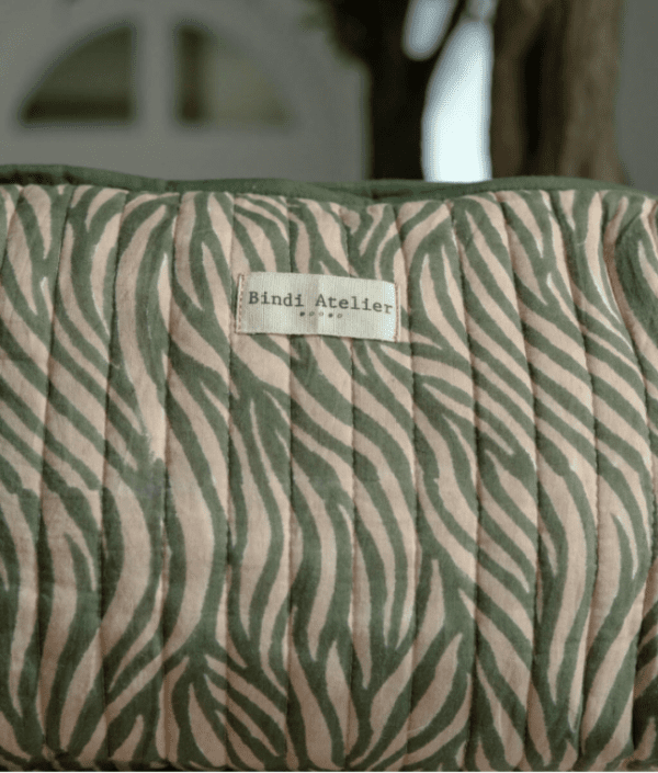 Trousse Zebra Khaki