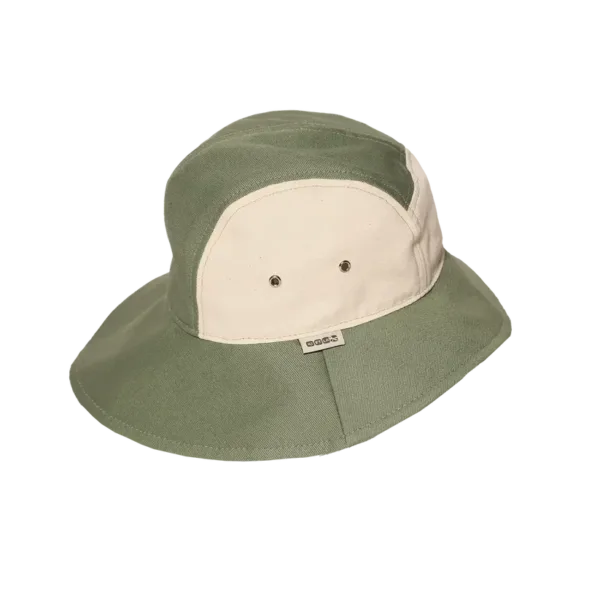 Chapeau camper vert